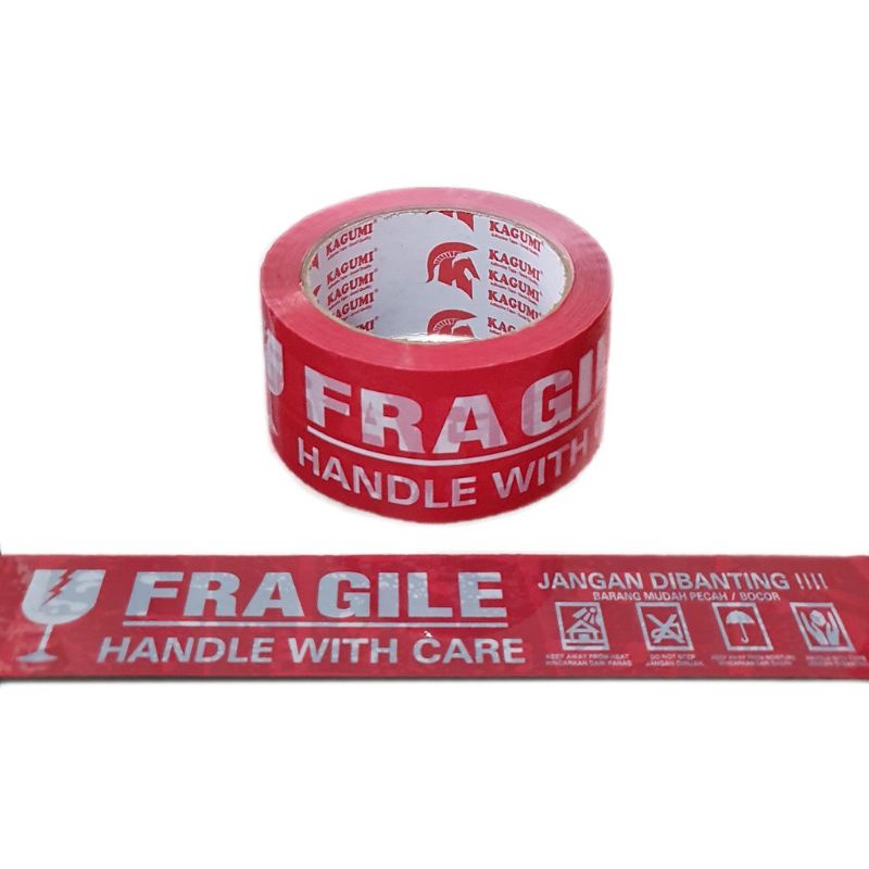 Jual Lakban Fragile 50 Yard Nawa Tape Shopee Indonesia