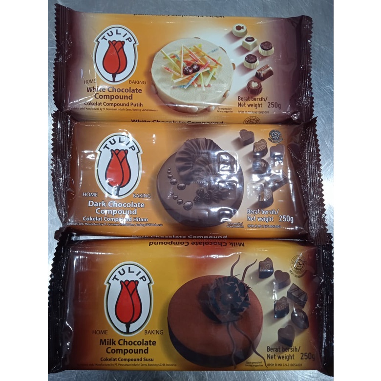 Jual Tulip Coklat Compound Gr Shopee Indonesia