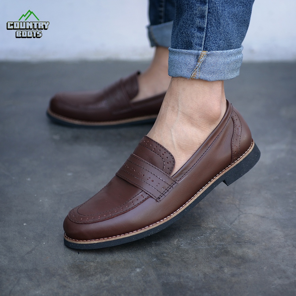 Jual Sepatu Pria Formal Casual Kulit Asli Original Sepatuformal