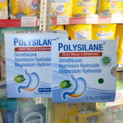 Jual Polysilane Strip Tablet Obat Maag Dan Mual Kembung Polisilen