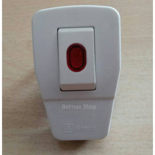 Jual Steker Saklar Lampu Broco Colokan Plus Saklar On Off Plug Switch