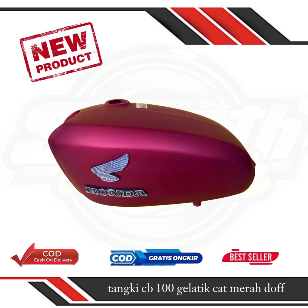 Jual Tangki Tengki Cb Gelatik Cat Merah Doff Shopee Indonesia