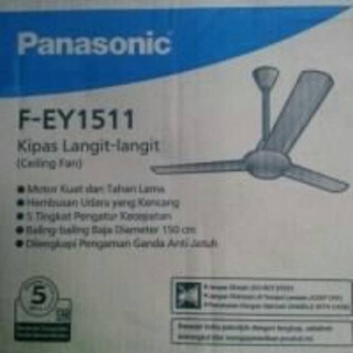 Jual PANASONIC F EY 1511 Ceiling Fan 150 Cm Kipas Angin Baling Plafon