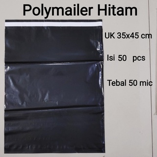 Jual Polymailer Uk 35x45 50pcs Plastik Packing Lem Silver Plastik