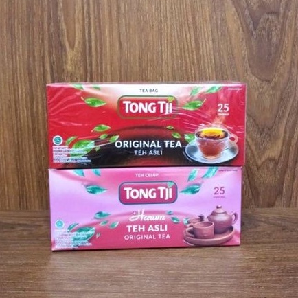 Jual Tong Tji Teh Hitam Original Tea Harum Isi 25 Kantong Shopee