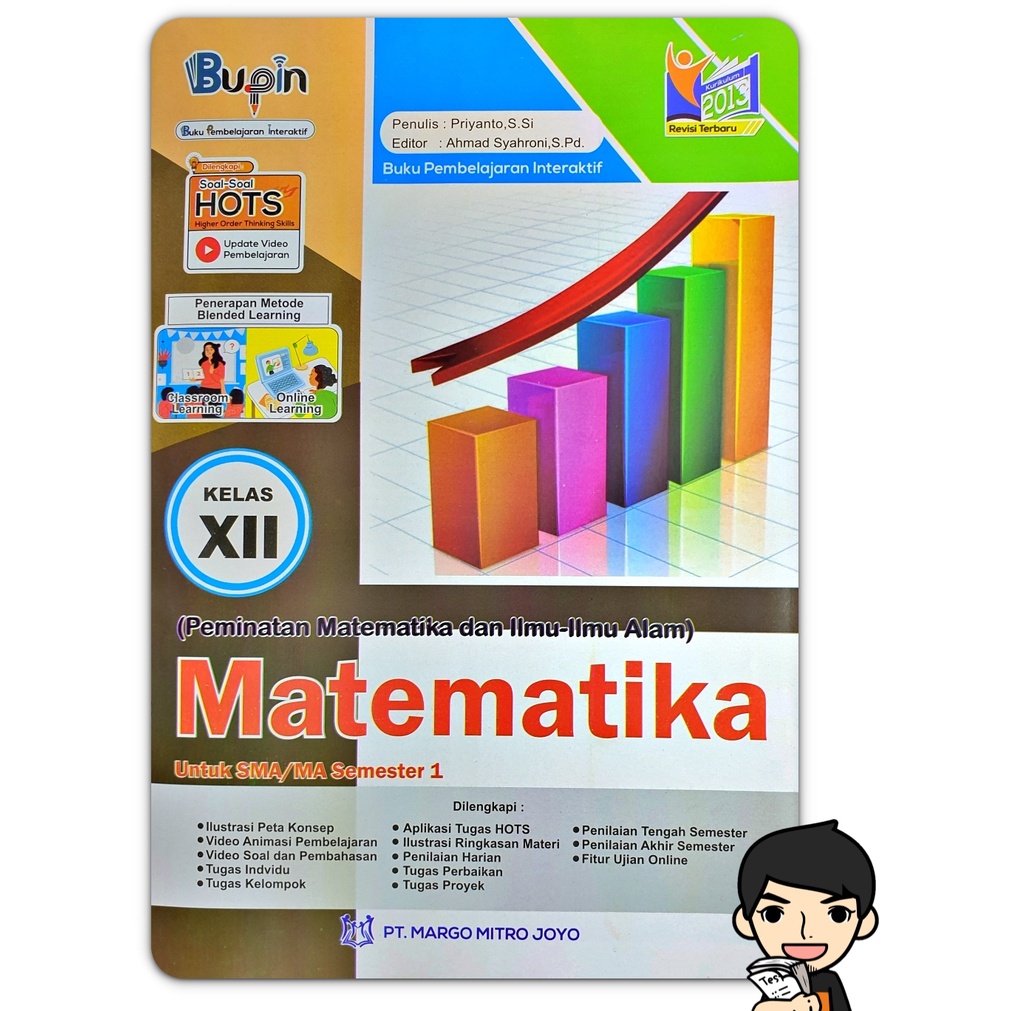 Jual Lks Matematika Peminatan Sma Kelas Xii Semester Bp Shopee