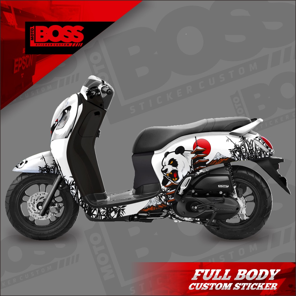 Jual Decal Stiker Sticker Honda Scoopy 2021 2022 Full Body Dekal Stiker