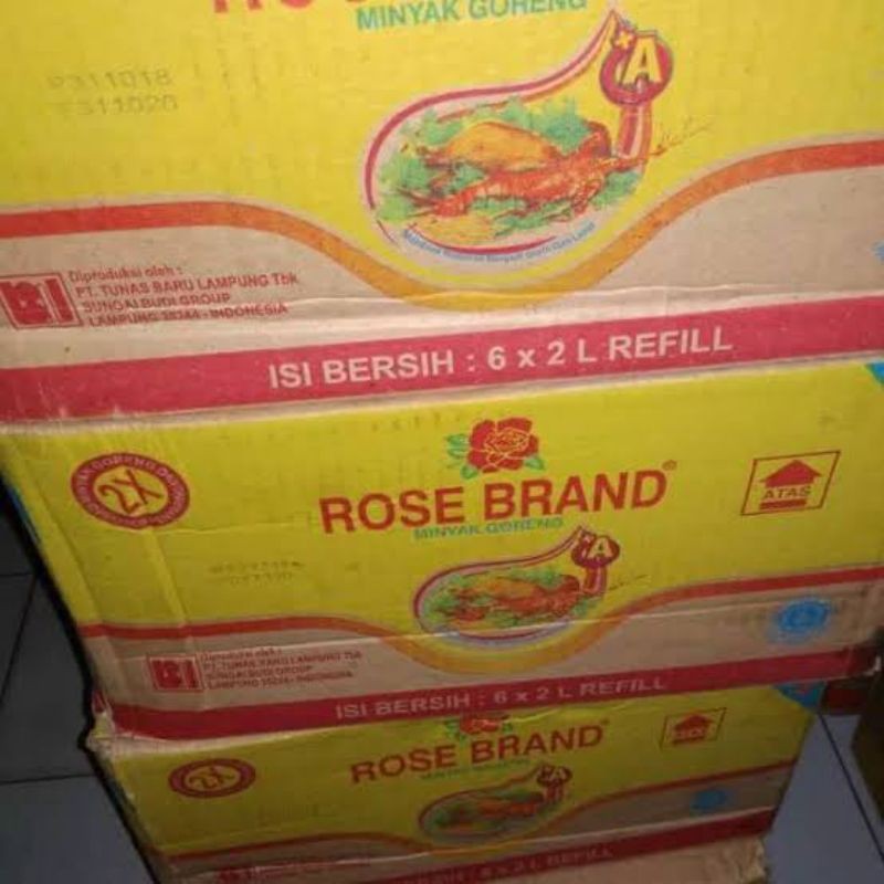 Jual Promo Murah Minyak Goreng Rose Brand 2 Liter X 6 Pouch Beli 5