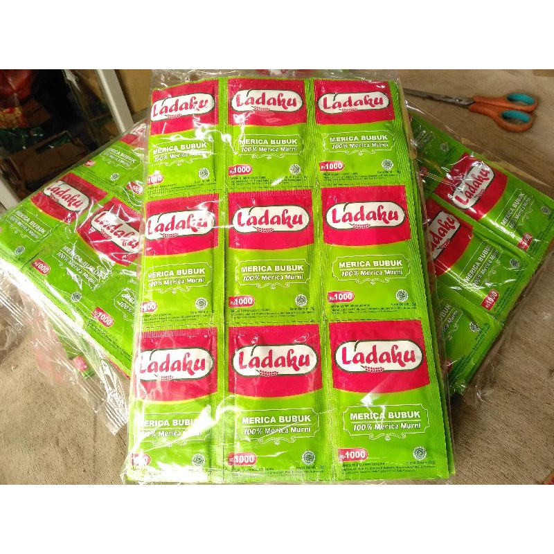 Jual Ladaku Lada Merica Bubuk Sachet Per Pak Shopee Indonesia