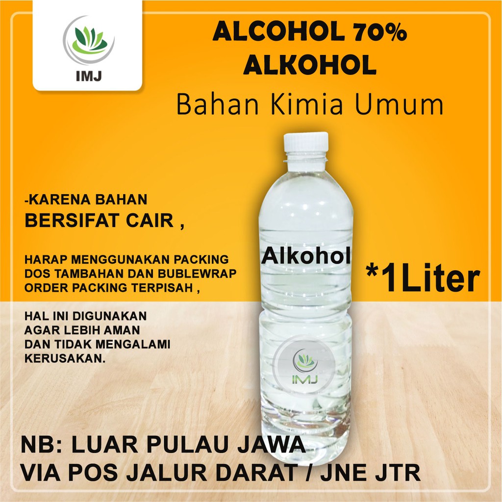 Jual ALCOHOL 70 ETANOL ETHANOL Kemasan 1Liter Indonesia Shopee