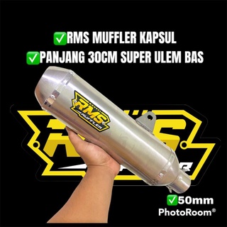 Jual Slincer Knalpot Kapsul RMS Muffler Original Model New Bas Ulem No