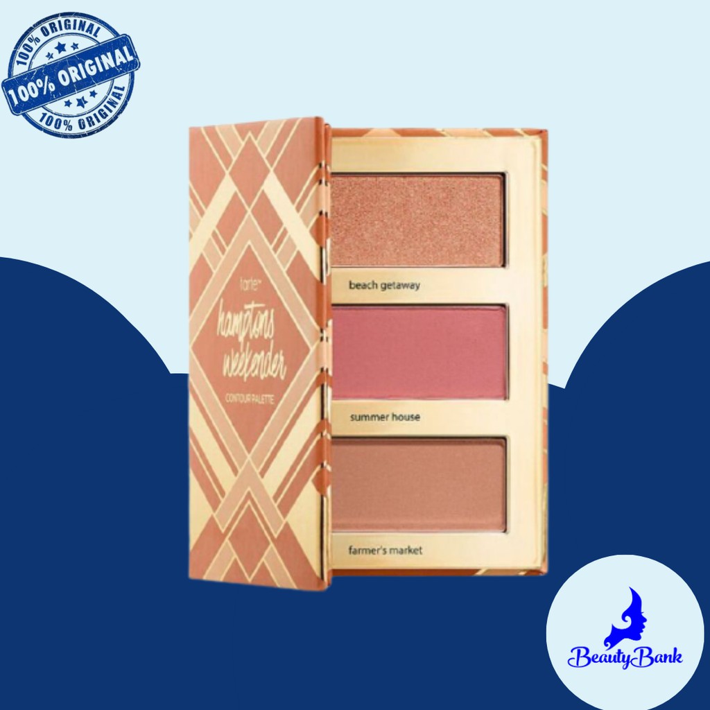 Jual Beautybank Tarte Hamptons Weekender Contour Palette Shopee