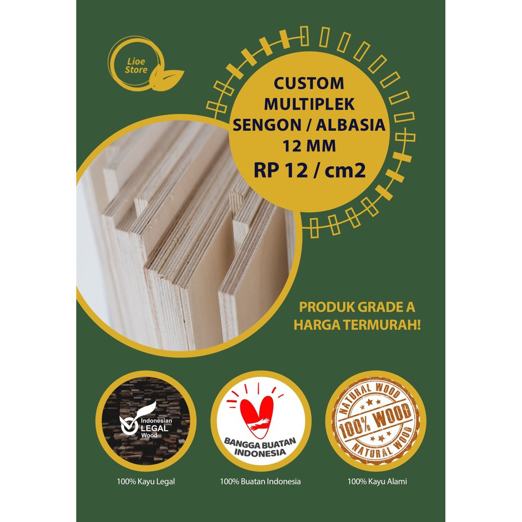 Jual Multiplek Albasia Mm Mm Multiplek Multiplek Custom