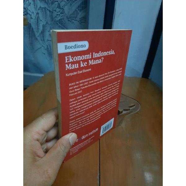 Jual Ekonomi Indonesia Mau Ke Mana By Boediono Shopee Indonesia