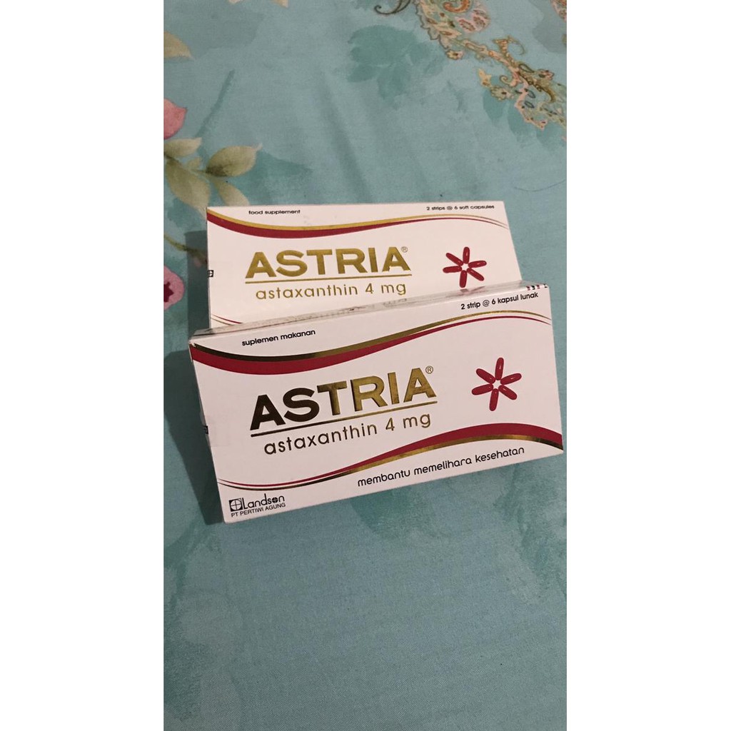 Jual Astria Astaxanthin Mg Shopee Indonesia