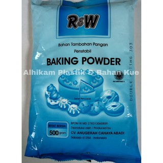 Jual Baking Powder Rajawali Biru 500gr Double Acting RW Shopee Indonesia