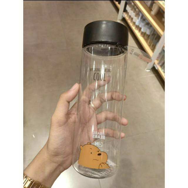 Jual We Bare Bears Water Bottle Miniso Shopee Indonesia