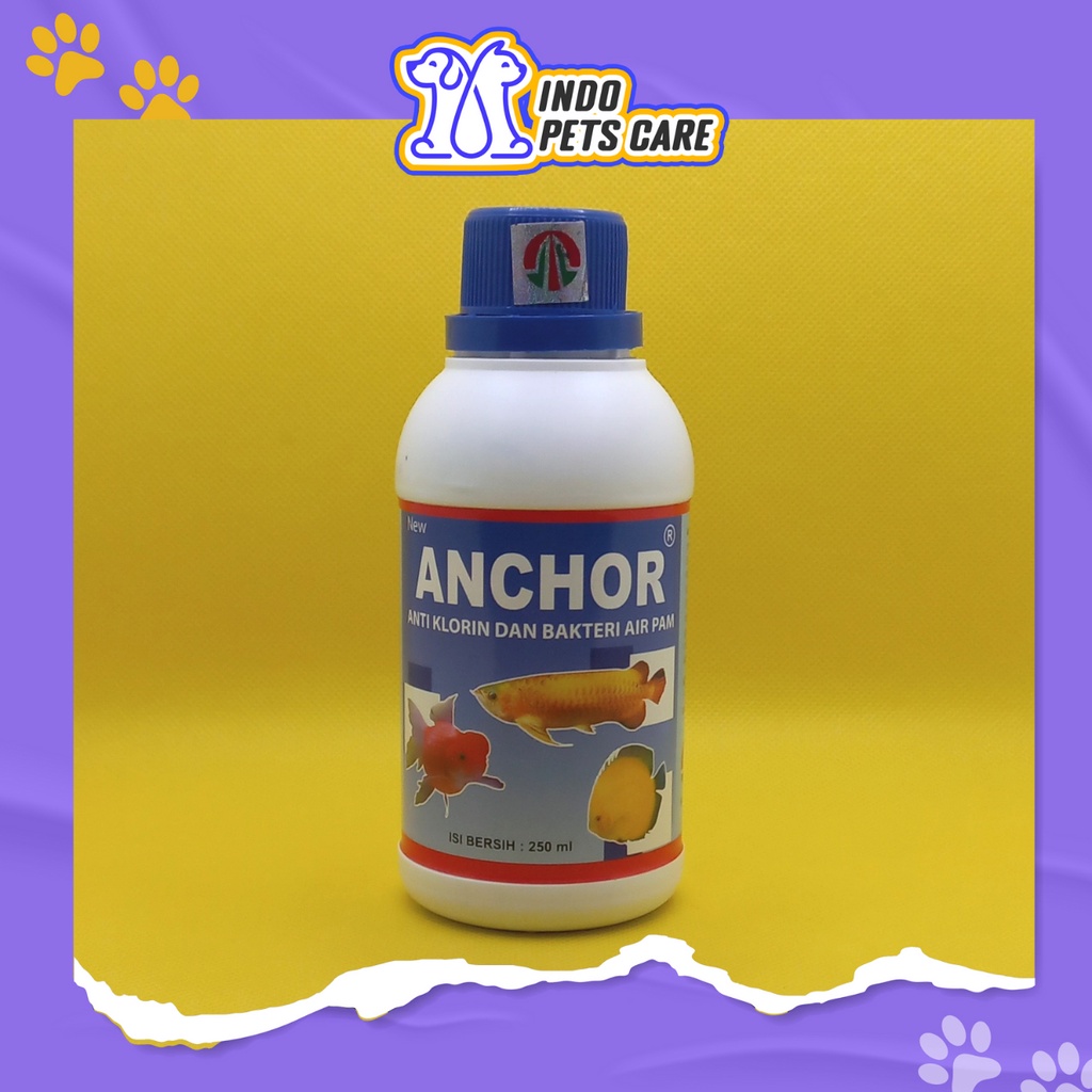 Jual OBAT IKAN PENETRALISIR CHLORIN ANCHOR 250ML ANTI ZAT BERACUN