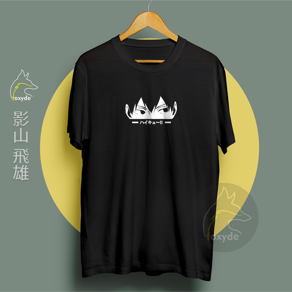 Kaos Haikyuu Kageyama Tobio Baju Anime Haikyu T Shirt Distro Jepang