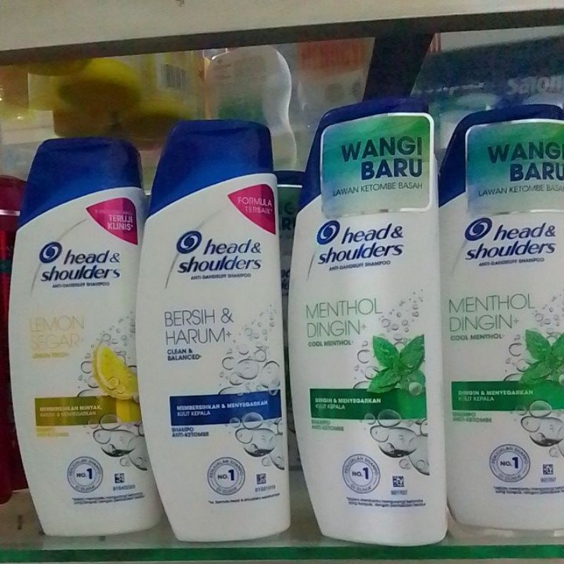 Jual Head Shoulders Shampoo Ml Menthol Dingin Shopee Indonesia