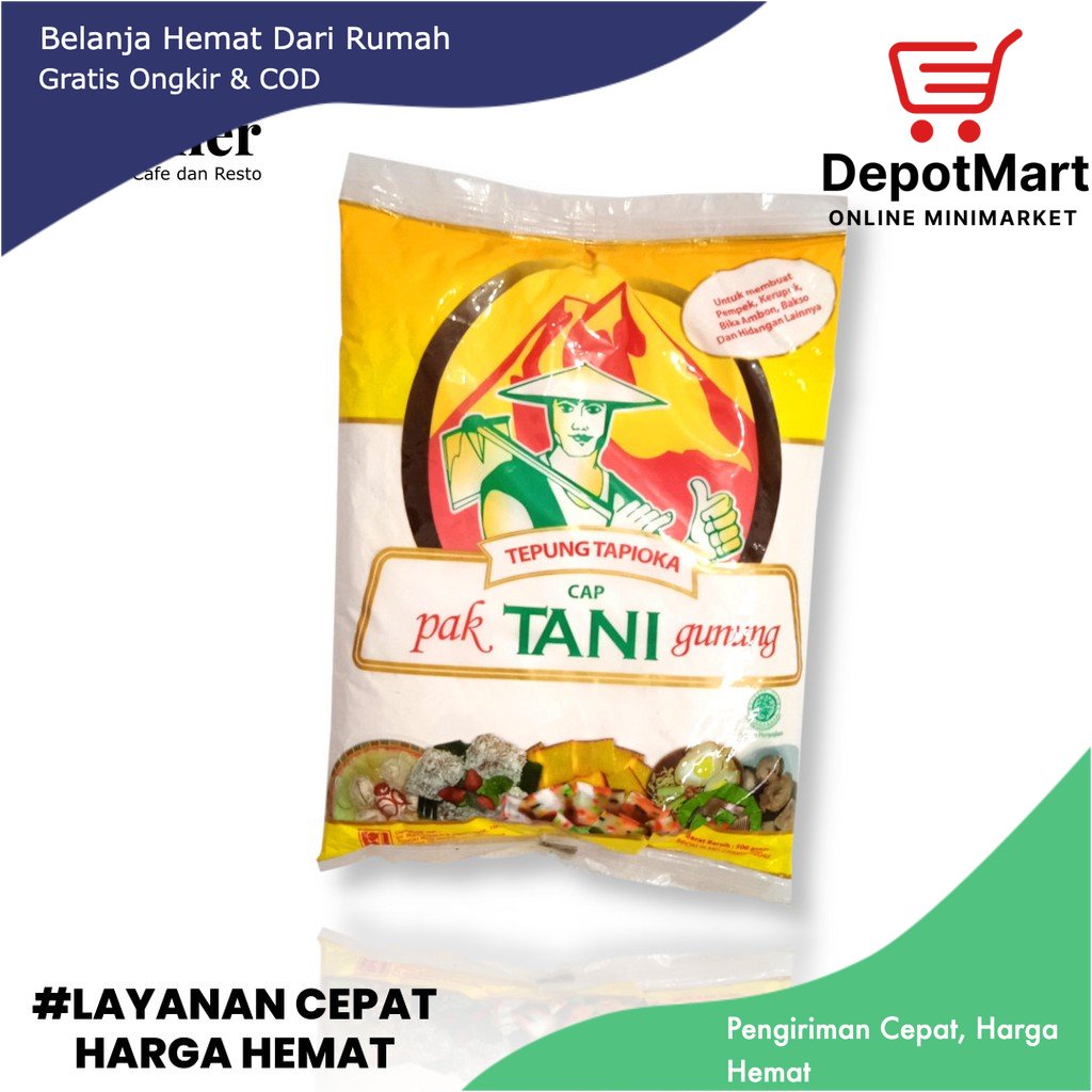 Jual Tepung Tapioka Cap Pak Tani Gunung G Depot Mart Shopee Indonesia