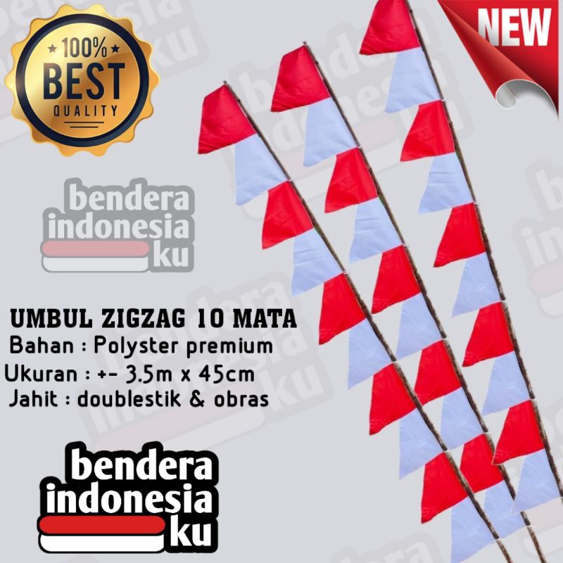 Jual Umbul Umbul Merah Putih Polos Bendera Umbul Umbul Shopee Indonesia