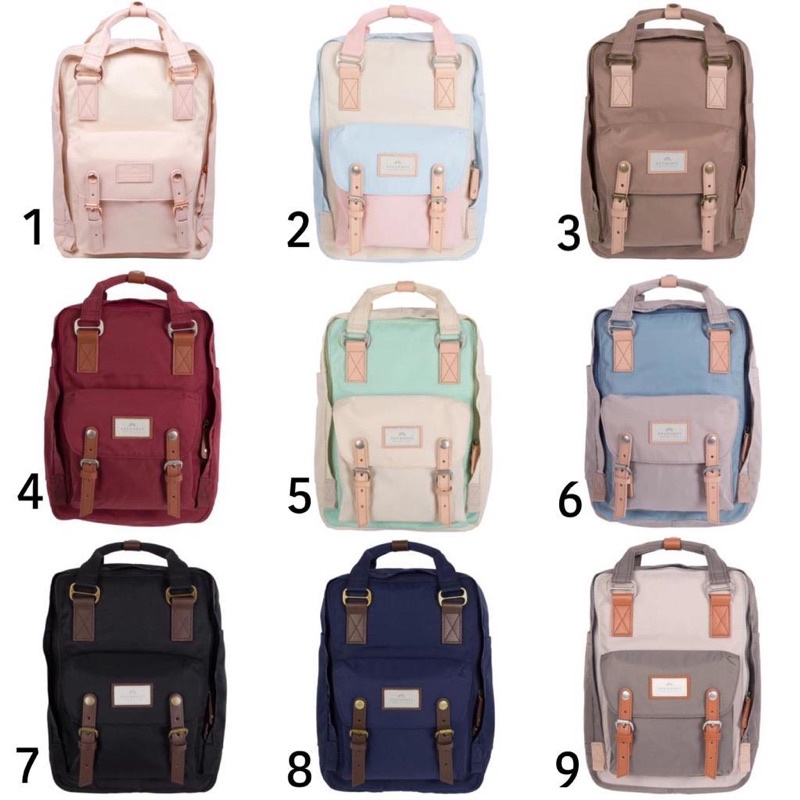 Jual Cod Tas Ransel Doughnut Jumbo Doughnut Macaroon Backpack Import