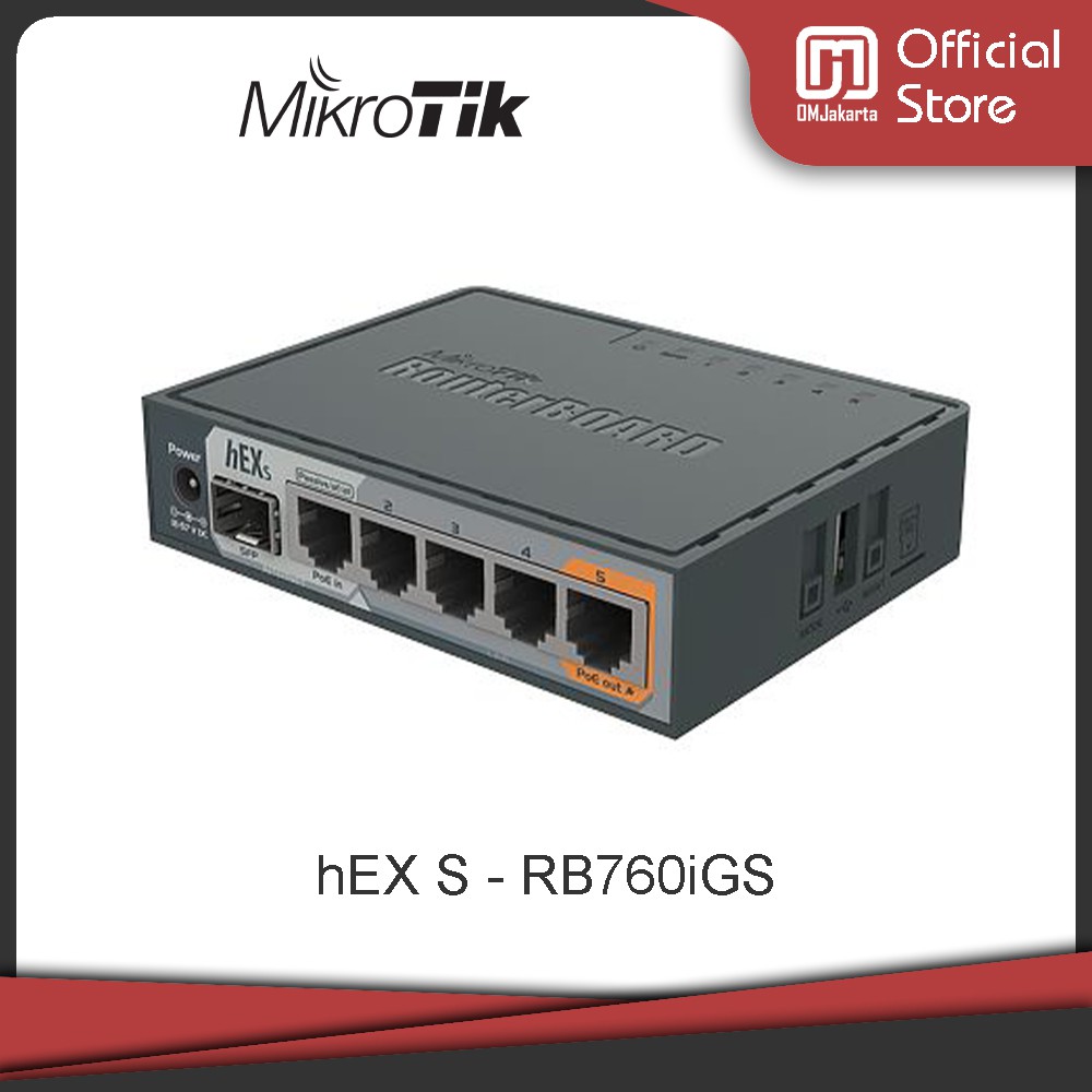 Jual Mikrotik Rb Igs Hex S Indonesia Shopee Indonesia