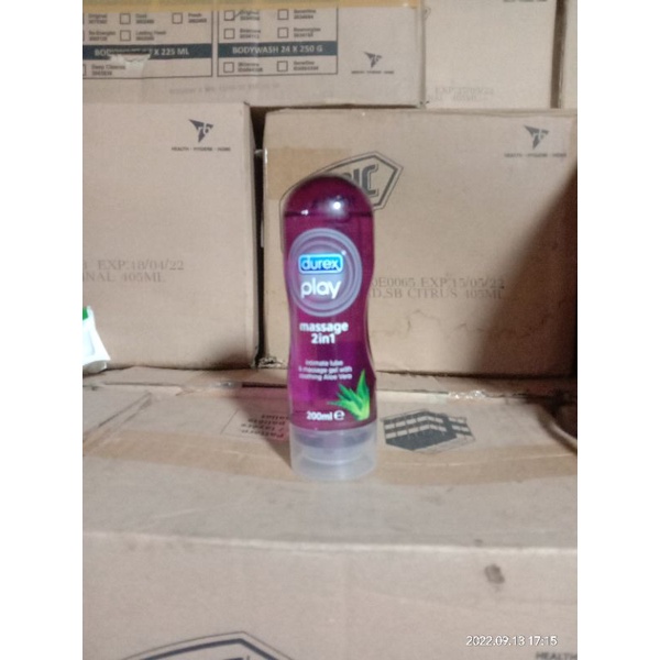 Jual Durex Play Massage 2 In 1 200ml Shopee Indonesia