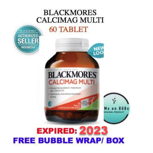 Jual BLACKMORES CALCIMAG MULTI 60 TABLET Kalbe Shopee Indonesia