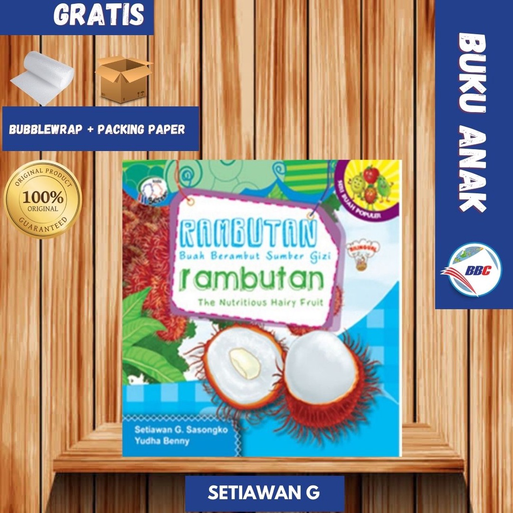 Jual Buku Cerita Rambutan Buah Berambut Sumber Gizi Shopee Indonesia