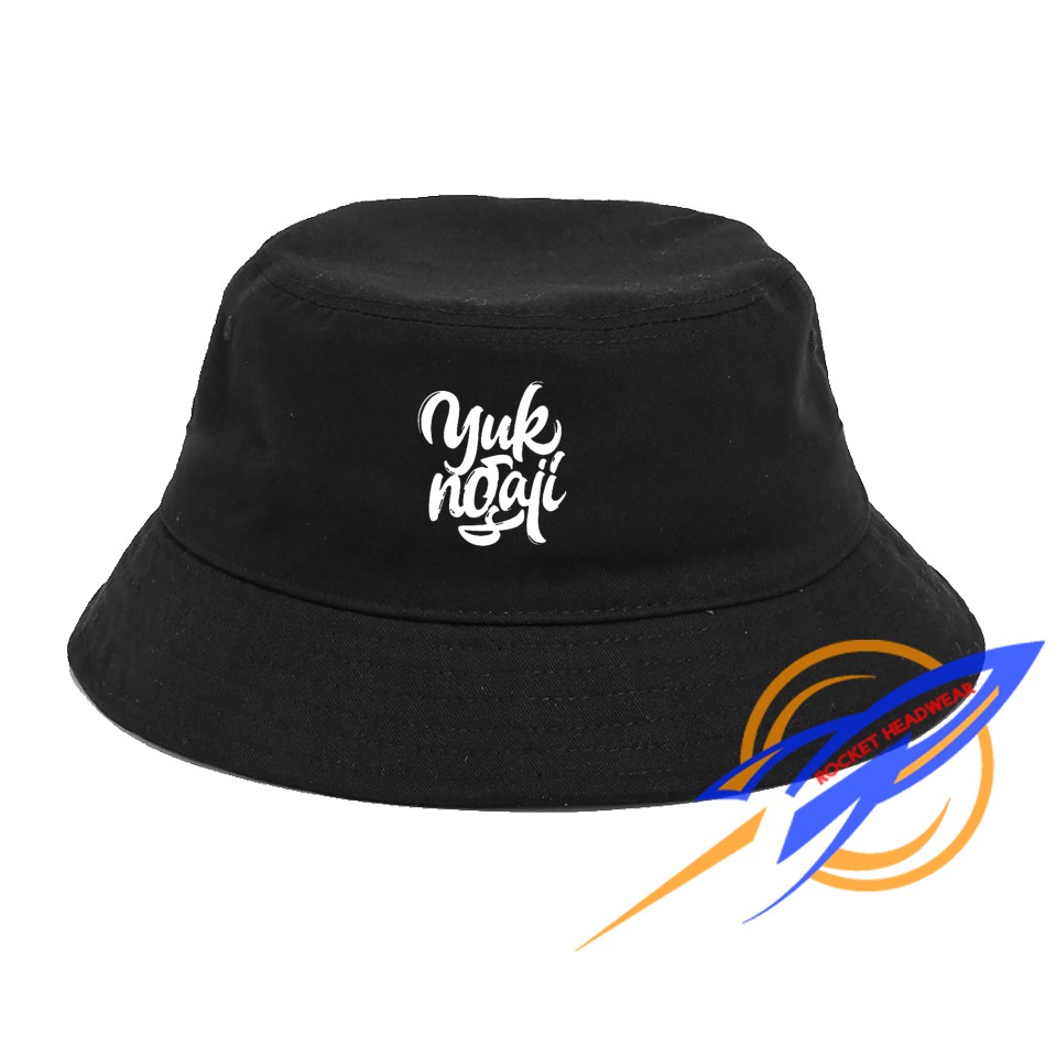 Jual Topi Bucket Hat Keren Premium Yuk Ngaji Shopee Indonesia