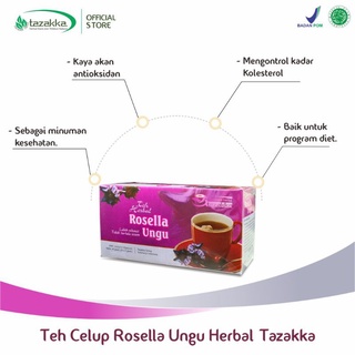 Jual Teh Rosella Ungu Kaya Vit C Minuman Menyehatkan Menyegarkan