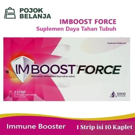 Jual Imboost Force Kaplet 1 Strip 10 Kaplet Suplemen Daya Tahan