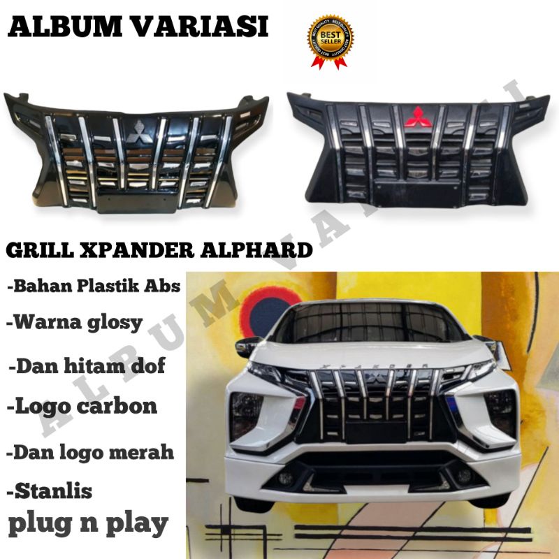 Jual GRILL XPANDER ULTIMATE MODEL ALPHARD GRILL XPANDER MODEL ALPHARD