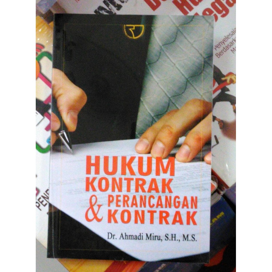 Jual Buku Hukum Kontrak Perancangan Kontrak Ahmadi Miru Rajawali