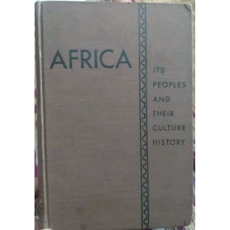 Jual Buku Africa Its People And Their Culture History Sejarah Benua