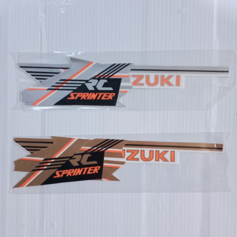 Jual Striping RC Sprinter Sticker Bodi Motor Suzuki Rc Sprinter