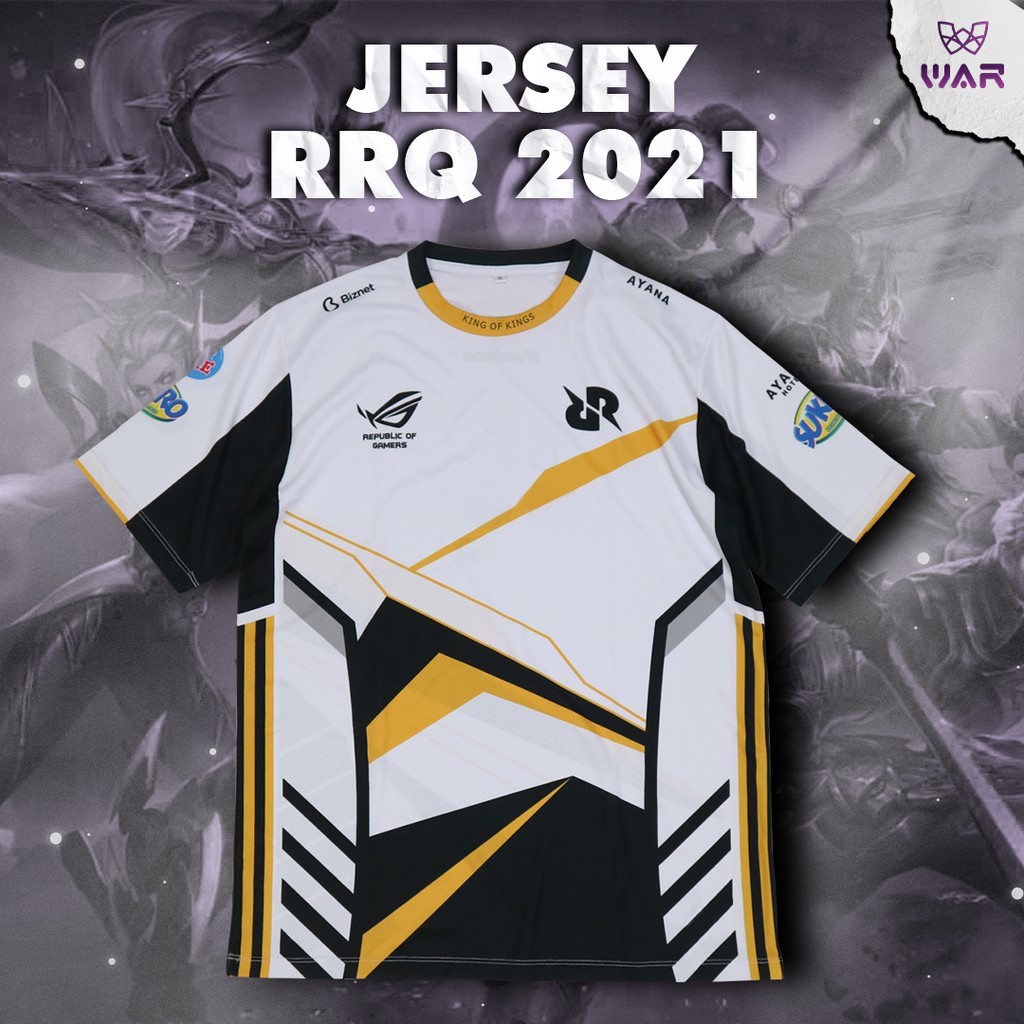 Jual Jersey Esports RRQ 2021 Terbaru MPL S8 Kaos Gaming Mobile Legend