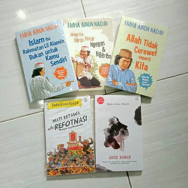 Jual Kompilasi Lengkap Terbaru Mahakarya Buku Buku Mbah Emha Ainun