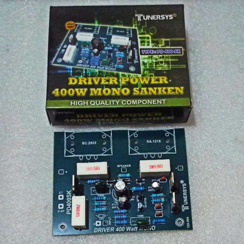 Jual Power Driver Sanken Safari W Watt Mono Tunersys Pd Sk