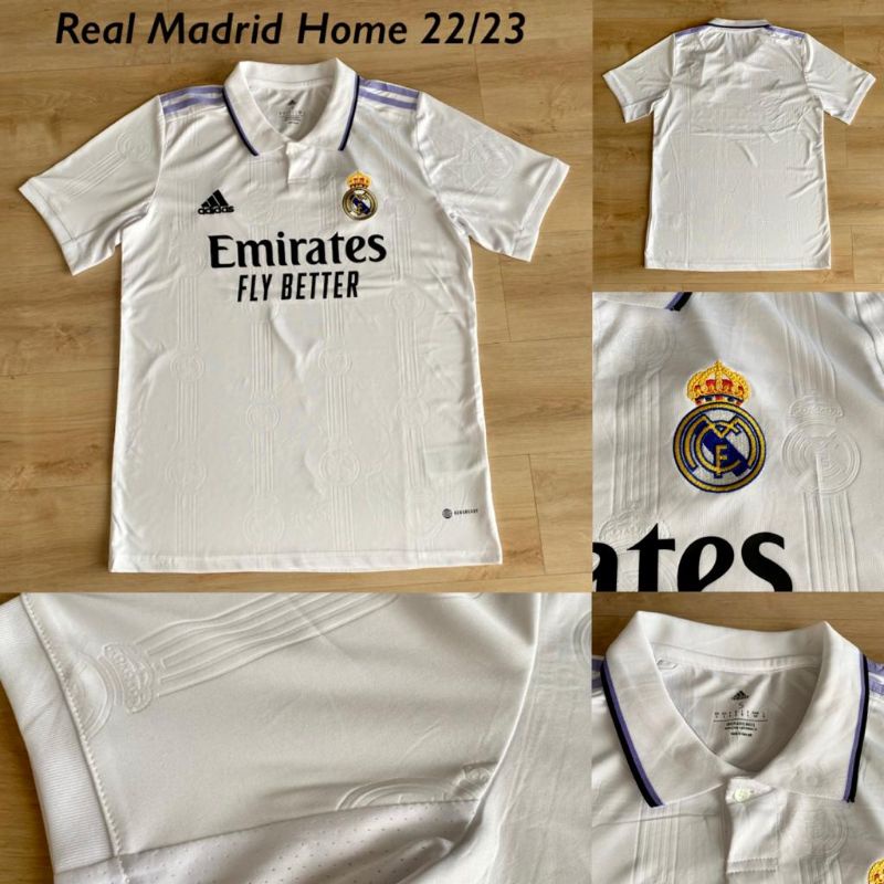 Jual JERSEY BOLA REAL MADRID HOME 2022 2023 GRADE ORI IMPORT Shopee