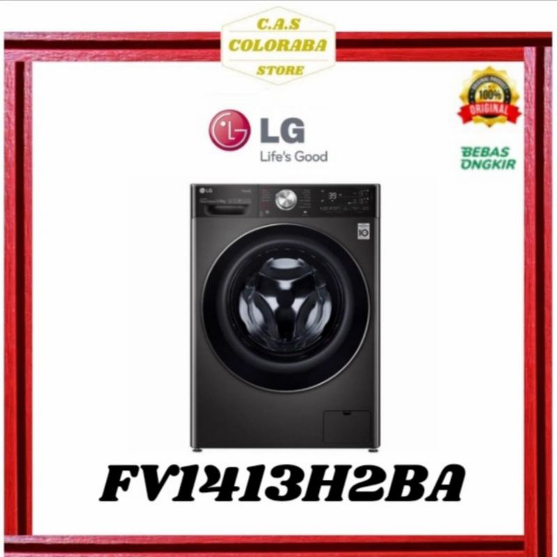 Jual Mesin Cuci Lg Fv H Ba Mesin Cuci Front Loading Kg Inverter