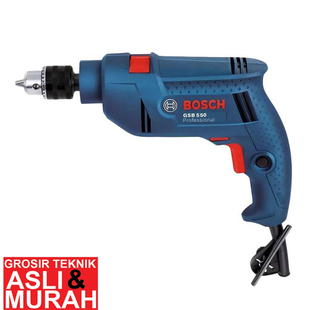 Jual Mesin Bor Listrik Bosch 13mm GSB 550 Original Reversible Indonesia