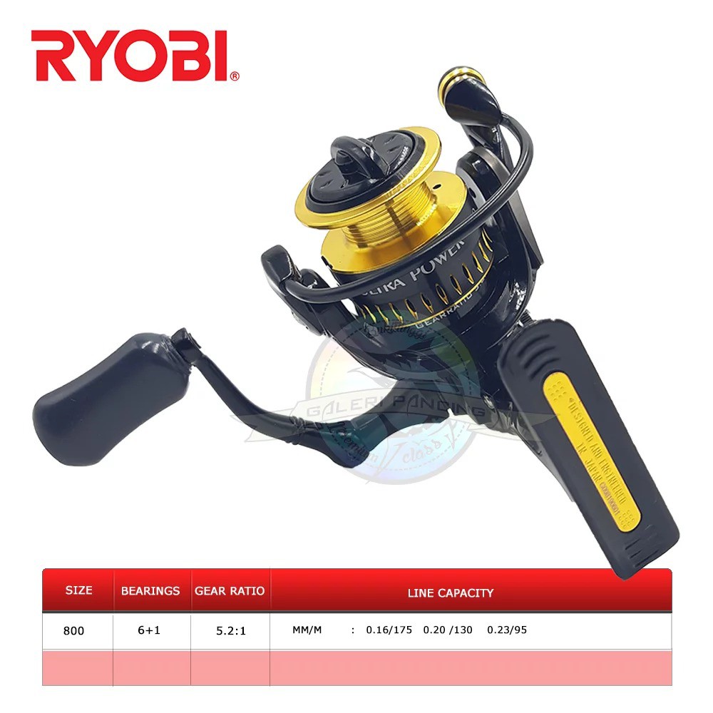 Jual Reel Pancing Power Handle Ryobi Ultra Power 500 800 HPX 1000 800