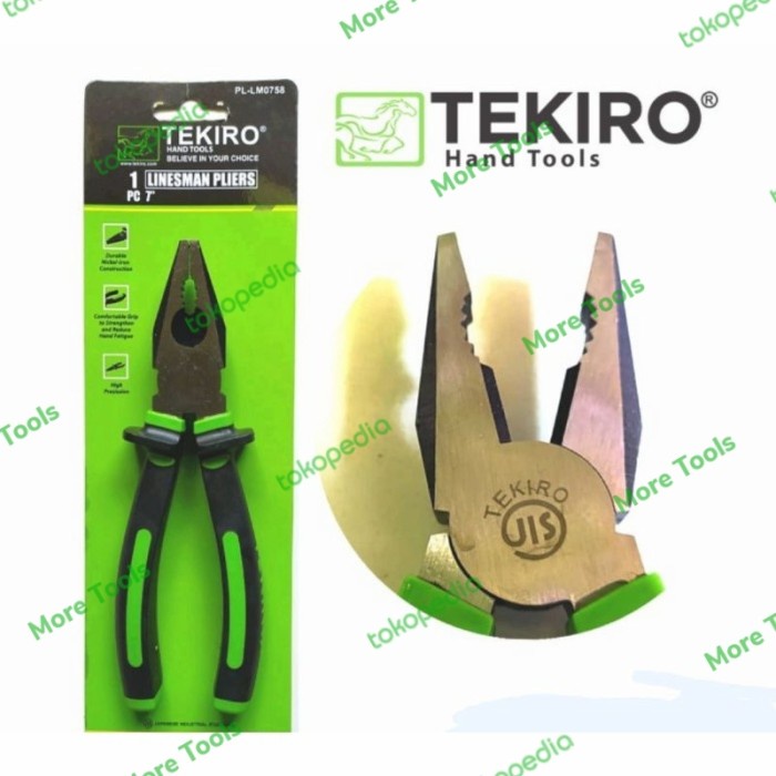 Jual Tang Kombinasi Inci Mm Combination Plier In Tekiro