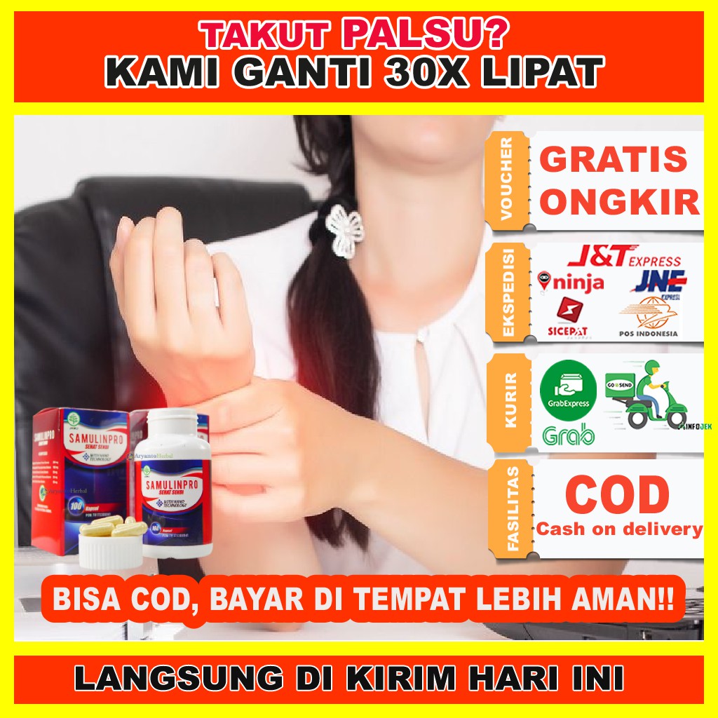 Jual Obat Kebas Tangan Kesemutan Tangan Kram Tangan SAMULINPRO