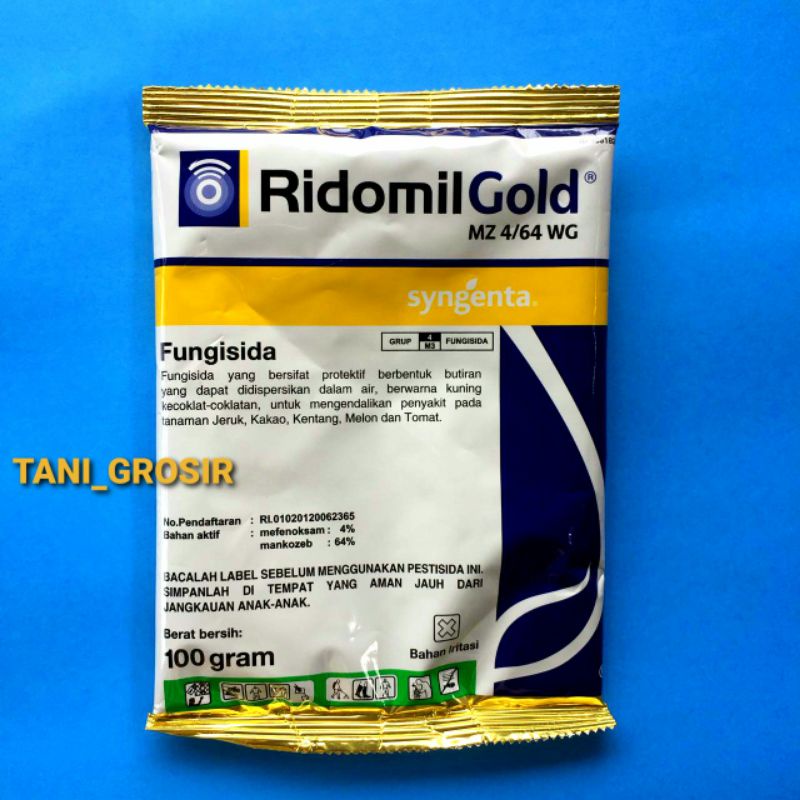 Jual RIDOMIL GOLD MZ 4 64 WG 100 GRAM FUNGISIDA Shopee Indonesia