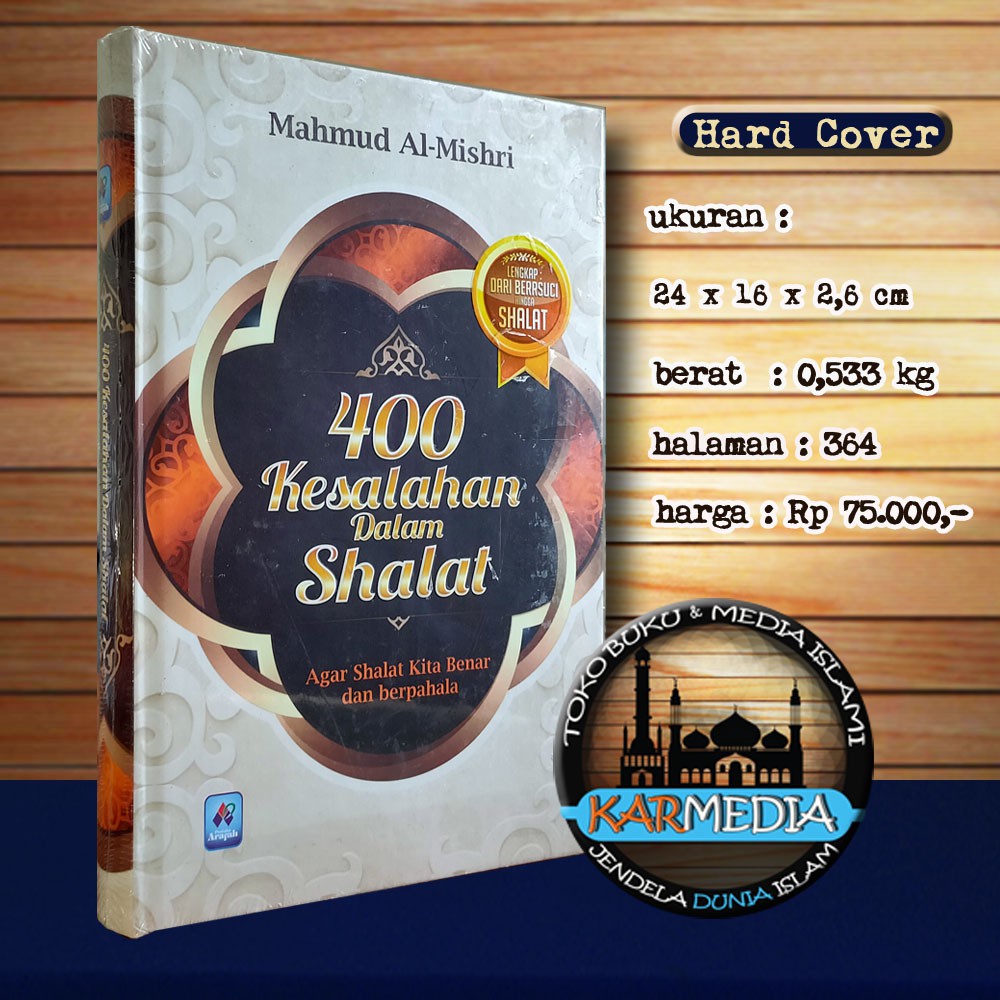 Jual 400 Kesalahan Dalam Shalat Mahmud Al Mishri Pustaka Arafah