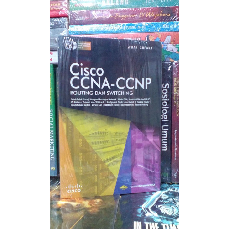 Jual Cisco CCNA CCNP Routing Dan Switching Iwan Sofana Shopee Indonesia